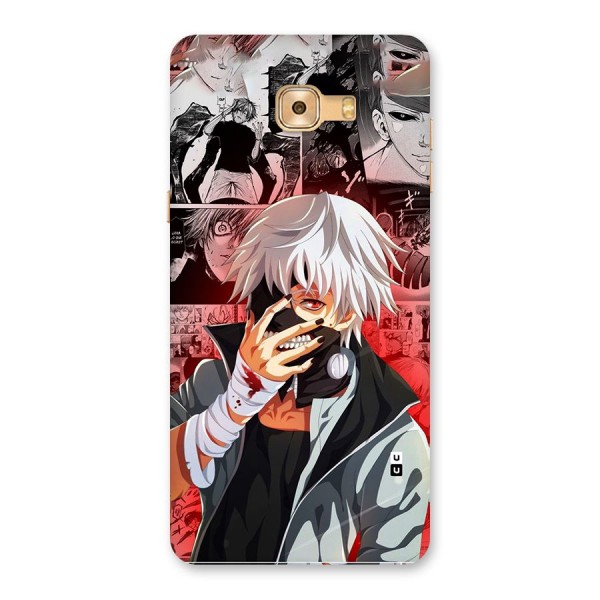 Kaneki Ken Manga Style Back Case for Galaxy C9 Pro