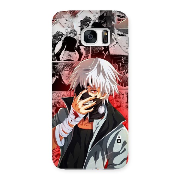 Kaneki Ken Manga Style Back Case for Galaxy S7 Edge