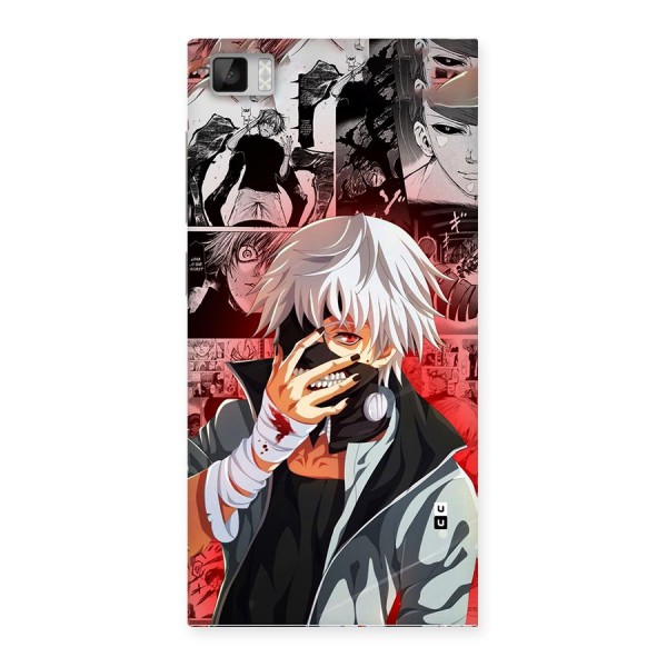 Kaneki Ken Manga Style Back Case for Mi3