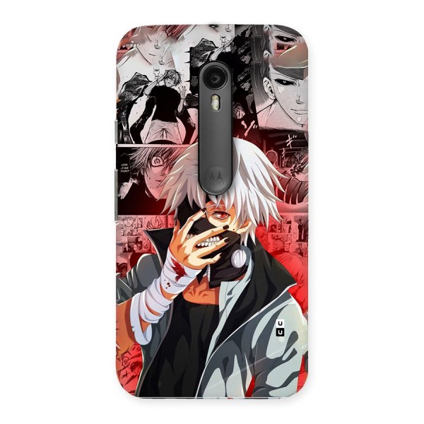 Kaneki Ken Manga Style Back Case for Moto G3