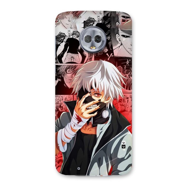 Kaneki Ken Manga Style Back Case for Moto G6