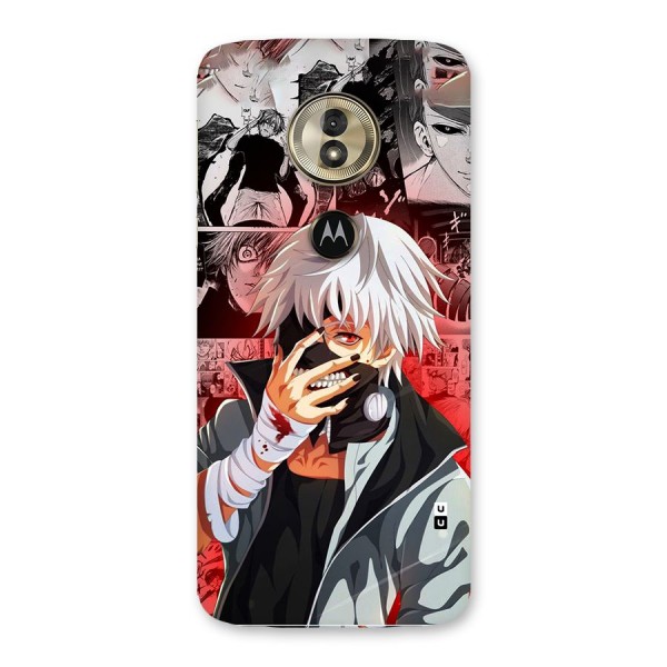 Kaneki Ken Manga Style Back Case for Moto G6 Play