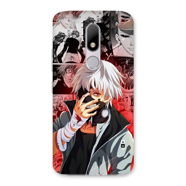 Kaneki Ken Manga Style Back Case for Moto M