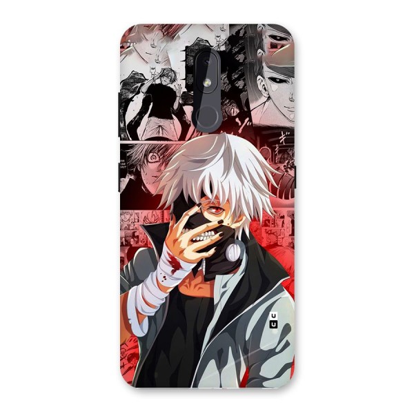 Kaneki Ken Manga Style Back Case for Nokia 3.2