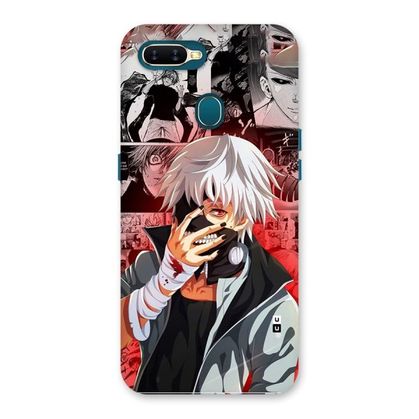 Kaneki Ken Manga Style Back Case for Oppo A11k