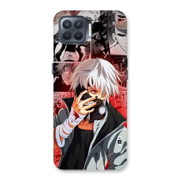 Kaneki Ken Manga Style Back Case for Oppo F17 Pro