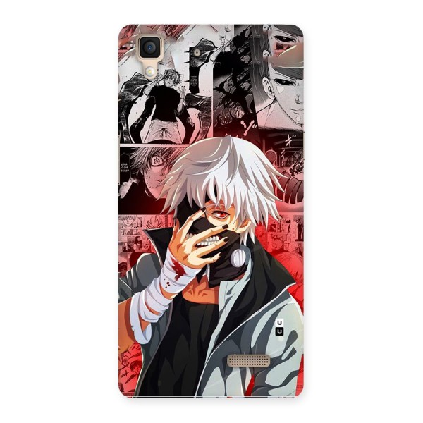 Kaneki Ken Manga Style Back Case for Oppo R7