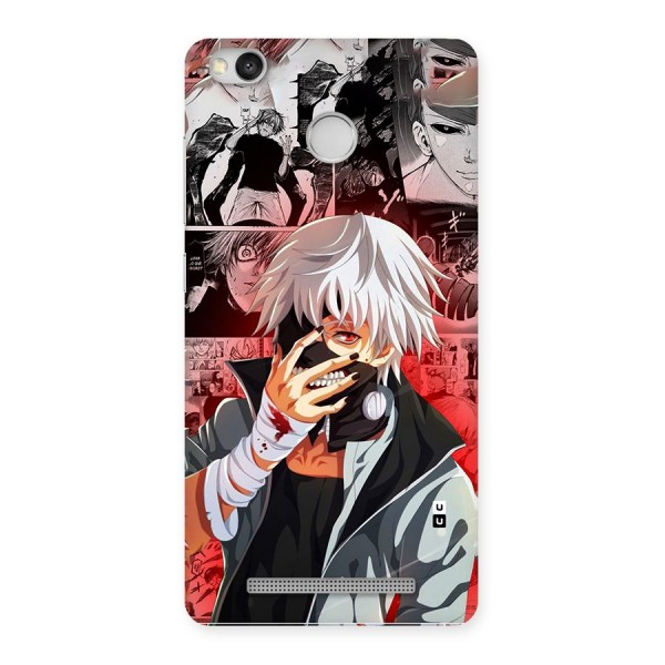 Kaneki Ken Manga Style Back Case for Redmi 3S Prime