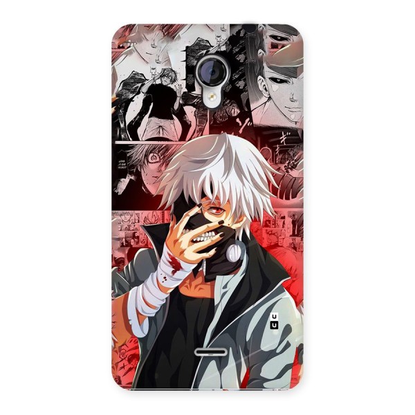 Kaneki Ken Manga Style Back Case for Unite 2 A106