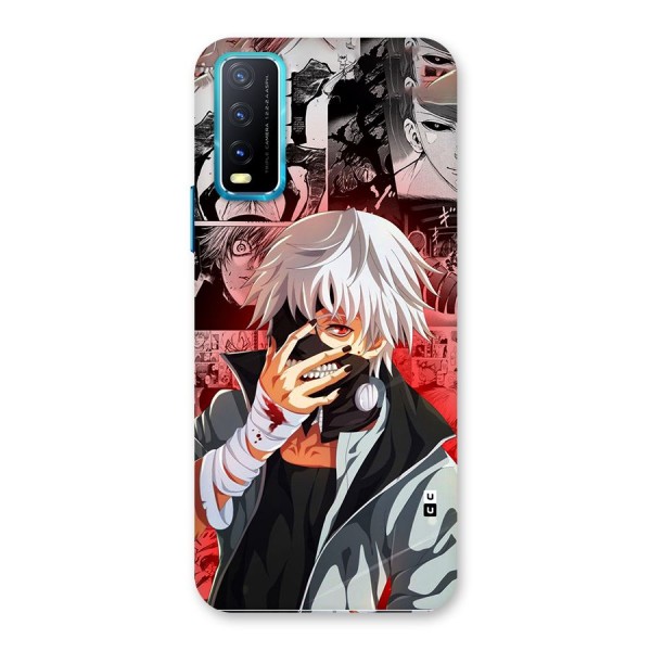 Kaneki Ken Manga Style Back Case for Vivo Y12s