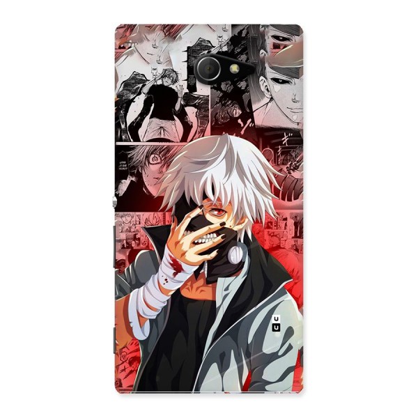 Kaneki Ken Manga Style Back Case for Xperia M2