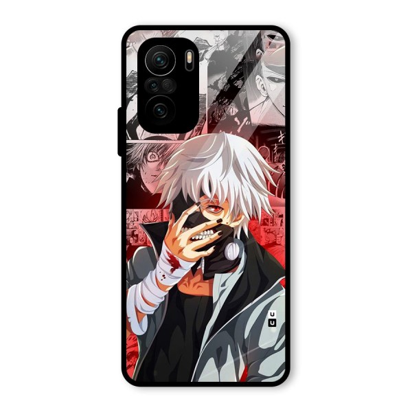 Kaneki Ken Manga Style Glass Back Case for Mi 11x