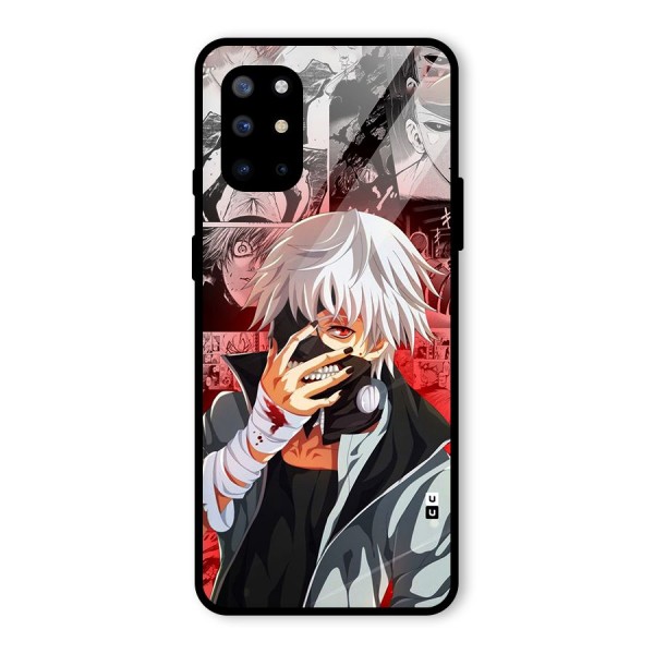 Kaneki Ken Manga Style Glass Back Case for OnePlus 8T