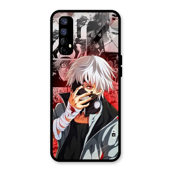 Kaneki Ken Manga Style Glass Back Case for Realme 7