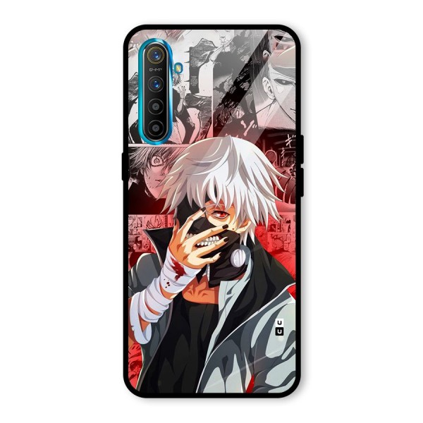 Kaneki Ken Manga Style Glass Back Case for Realme X2