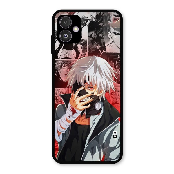 Kaneki Ken Manga Style Metal Back Case for Galaxy F14