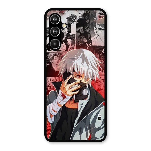 Kaneki Ken Manga Style Metal Back Case for Galaxy F54