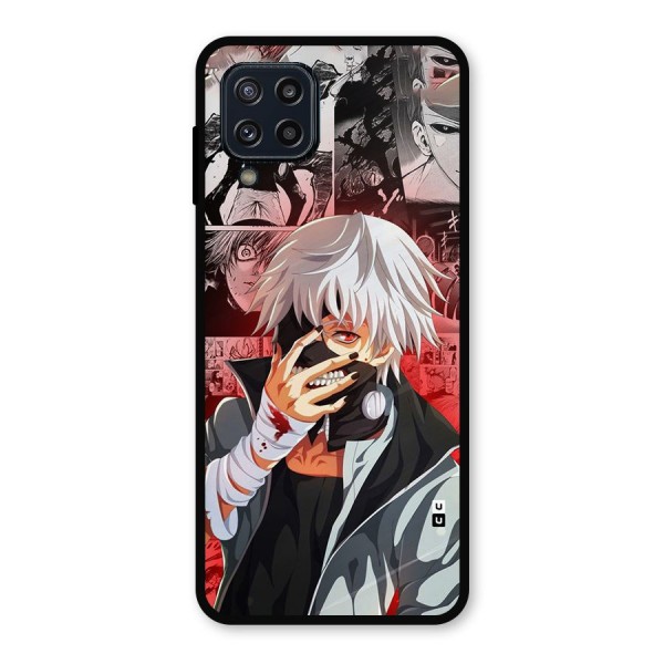 Kaneki Ken Manga Style Metal Back Case for Galaxy M32