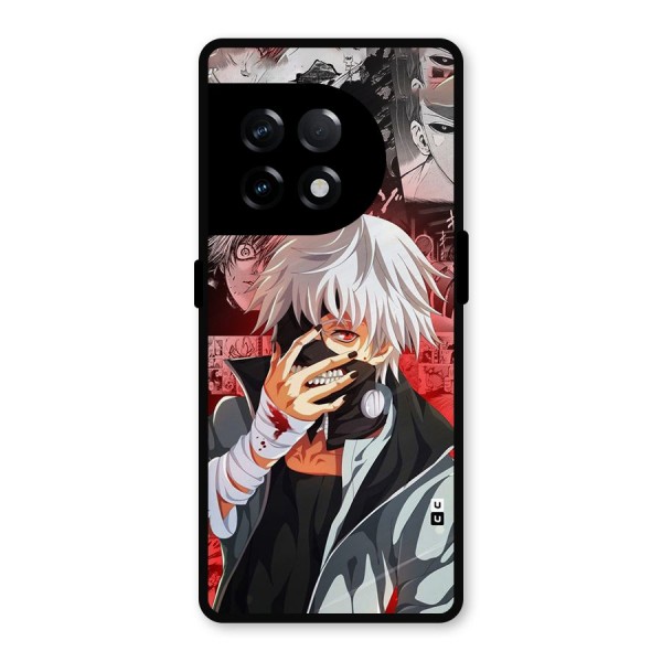 Kaneki Ken Manga Style Metal Back Case for OnePlus 11R