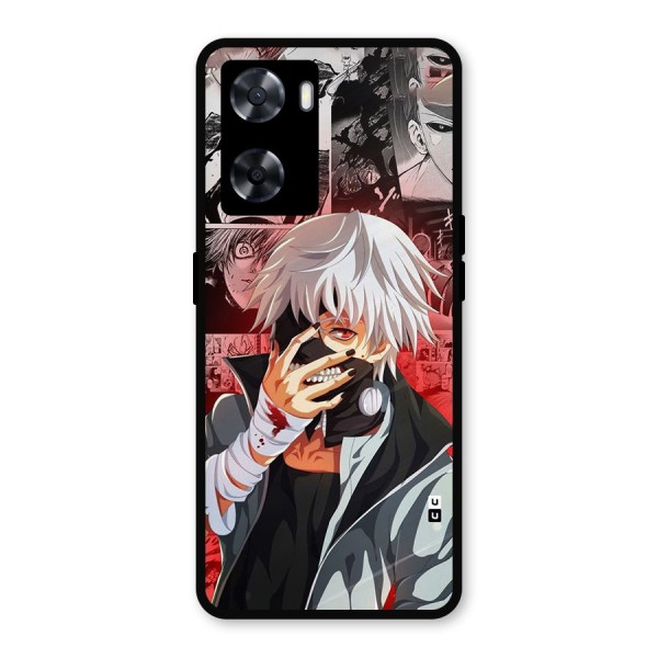 Kaneki Ken Manga Style Metal Back Case for Oppo A77