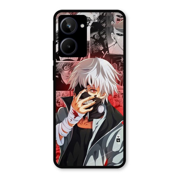 Kaneki Ken Manga Style Metal Back Case for Realme 10