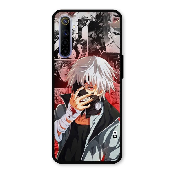 Kaneki Ken Manga Style Metal Back Case for Realme 6i