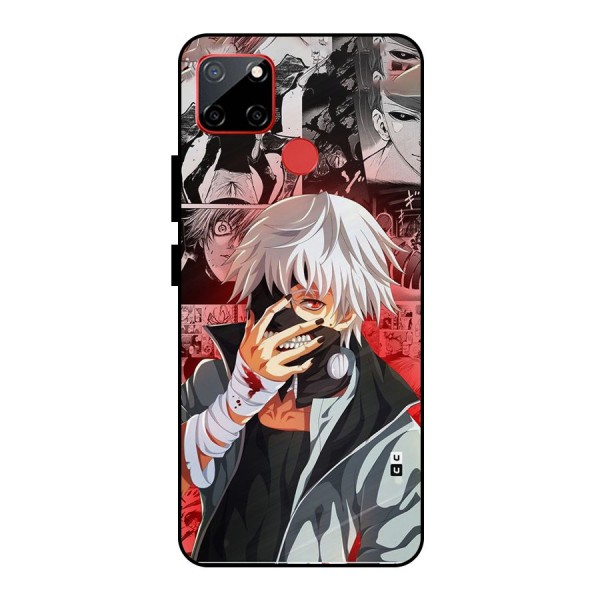 Kaneki Ken Manga Style Metal Back Case for Realme C12