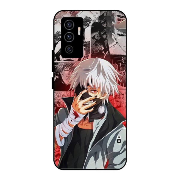 Kaneki Ken Manga Style Metal Back Case for Vivo V23e