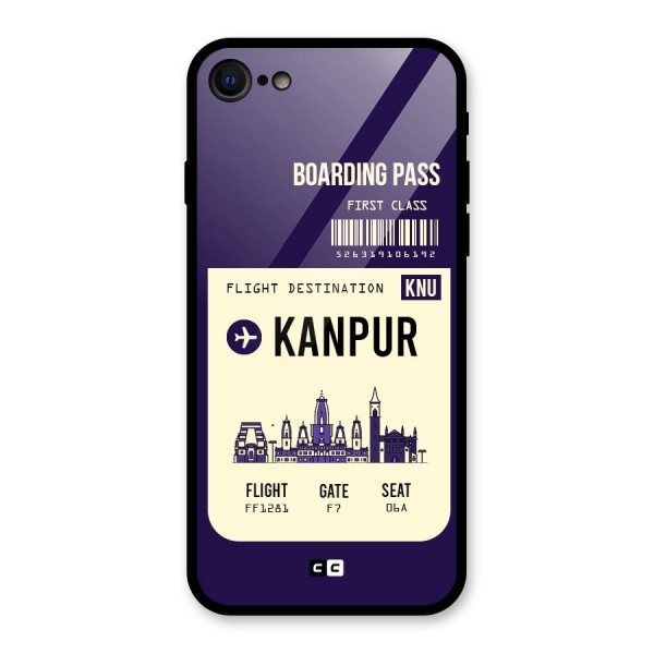 Kanpur Boarding Pass Glass Back Case for iPhone 7