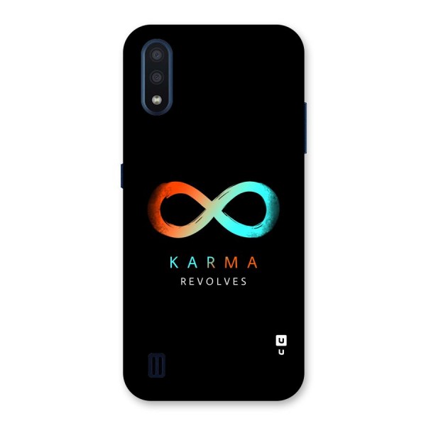 Karma Revolves Back Case for Galaxy M01