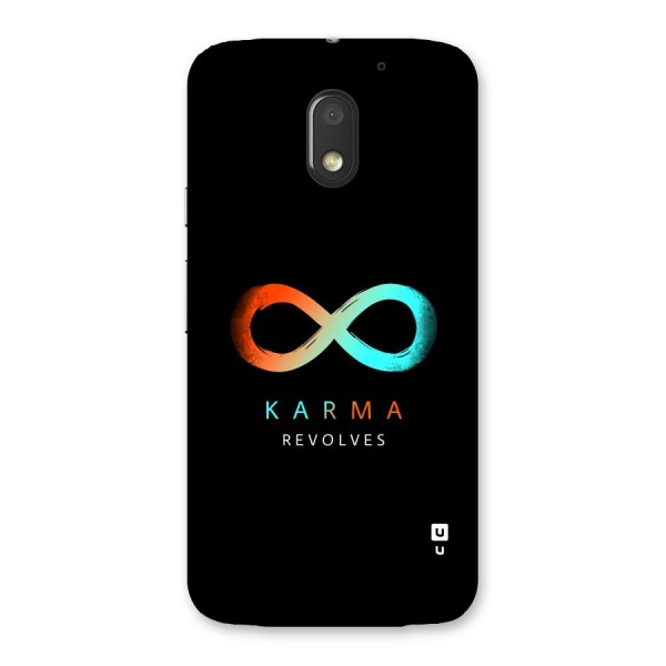 Karma Revolves Back Case for Moto E3 Power