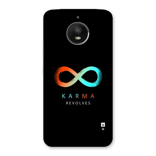 Karma Revolves Back Case for Moto E4 Plus