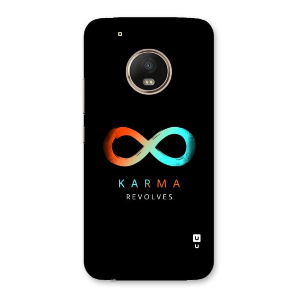 Karma Revolves Back Case for Moto G5 Plus