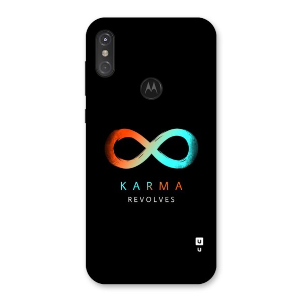 Karma Revolves Back Case for Motorola One Power