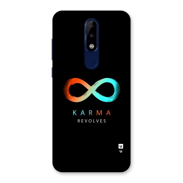 Karma Revolves Back Case for Nokia 5.1 Plus