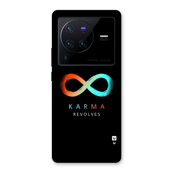 Karma Revolves Back Case for Vivo X80 Pro
