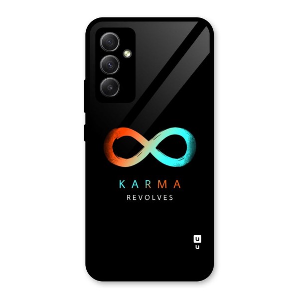 Karma Revolves Glass Back Case for Galaxy A34