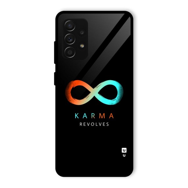 Karma Revolves Glass Back Case for Galaxy A53 5G