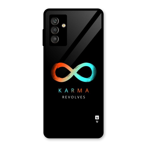 Karma Revolves Glass Back Case for Galaxy M13