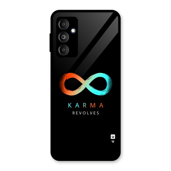 Karma Revolves Glass Back Case for Galaxy M14 5G