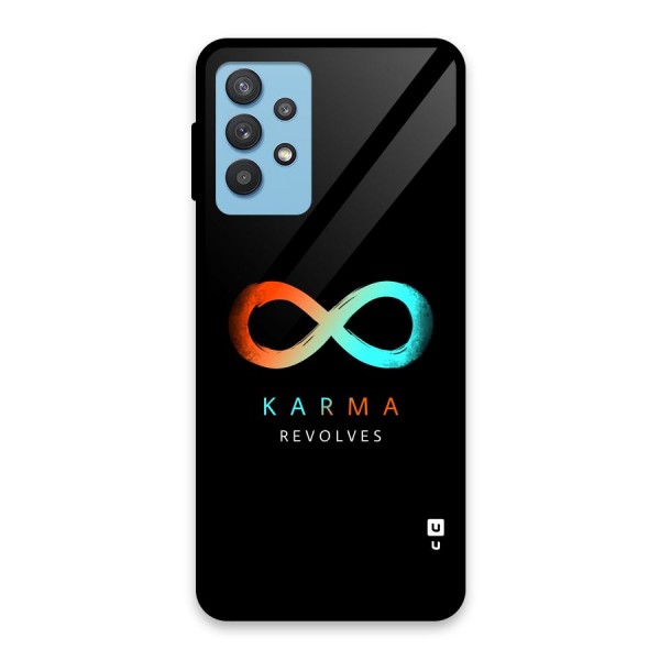 Karma Revolves Glass Back Case for Galaxy M32 5G