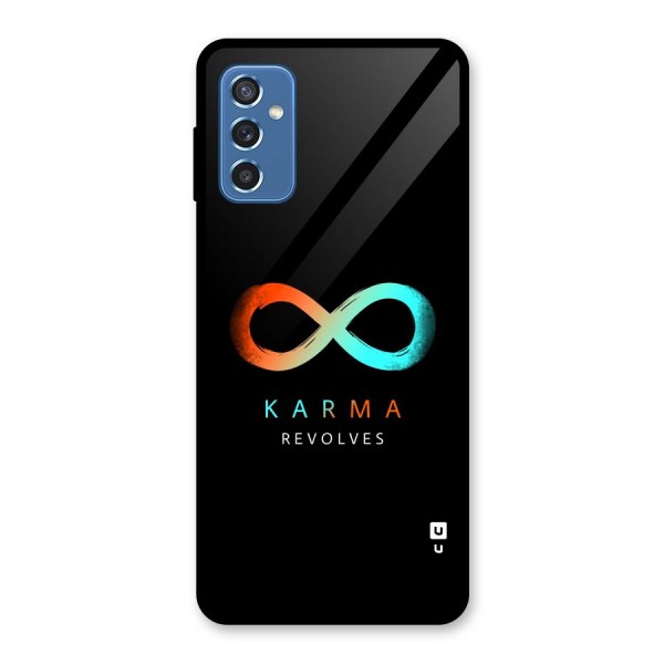 Karma Revolves Glass Back Case for Galaxy M52 5G