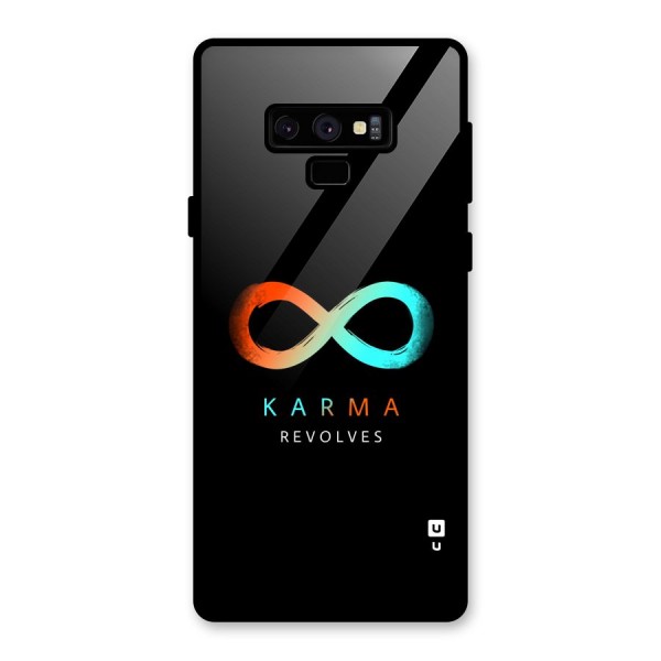 Karma Revolves Glass Back Case for Galaxy Note 9