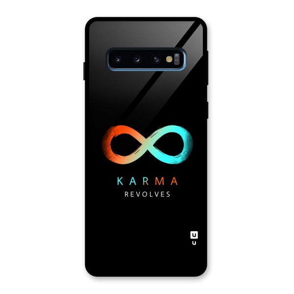 Karma Revolves Glass Back Case for Galaxy S10