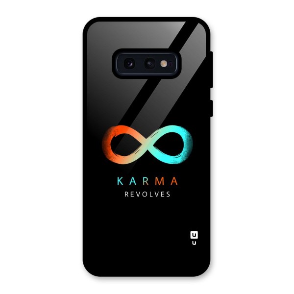 Karma Revolves Glass Back Case for Galaxy S10e