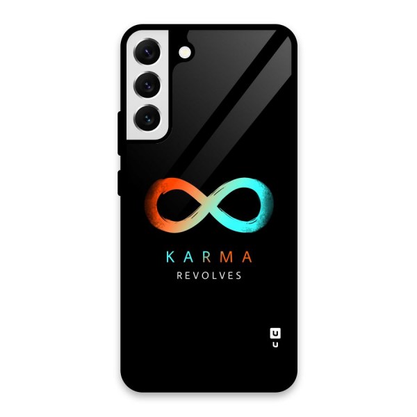 Karma Revolves Glass Back Case for Galaxy S22 Plus 5G