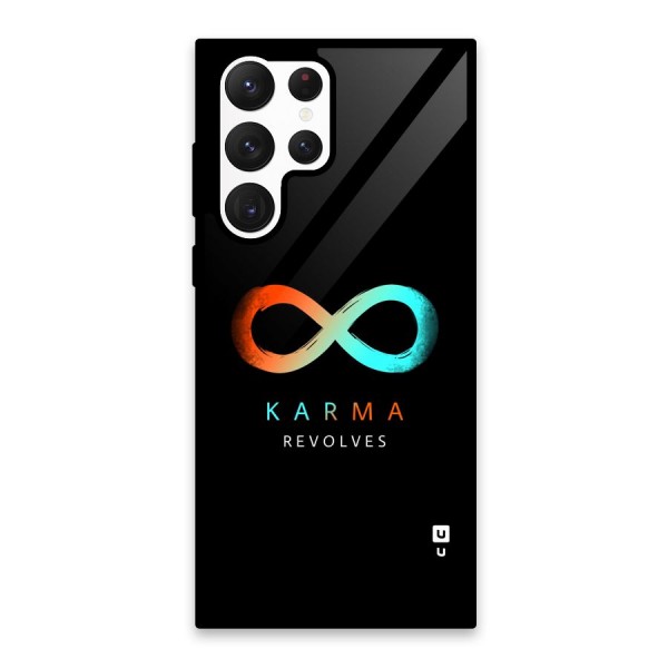 Karma Revolves Glass Back Case for Galaxy S22 Ultra 5G