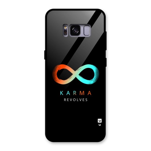 Karma Revolves Glass Back Case for Galaxy S8