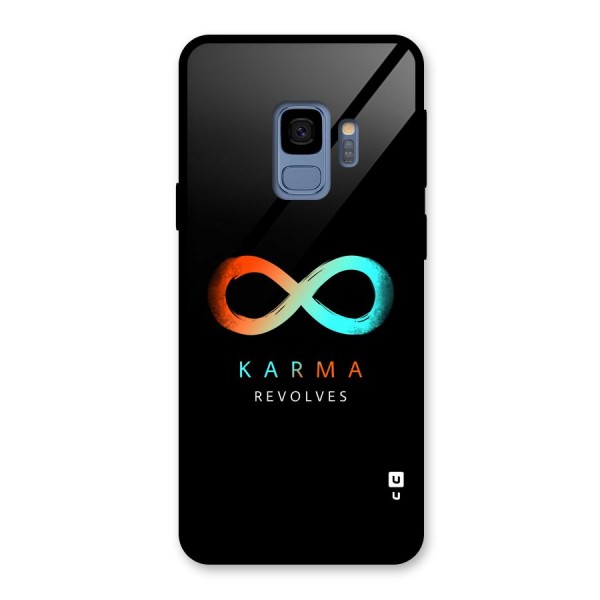 Karma Revolves Glass Back Case for Galaxy S9