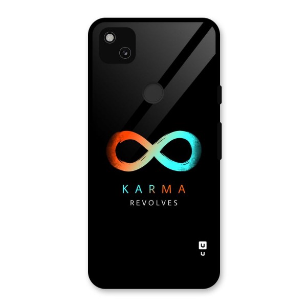 Karma Revolves Glass Back Case for Google Pixel 4a